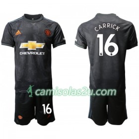 Camisolas de Futebol Manchester United CARRICK 16 Criança Equipamento 3ª 2019/20 Manga Curta